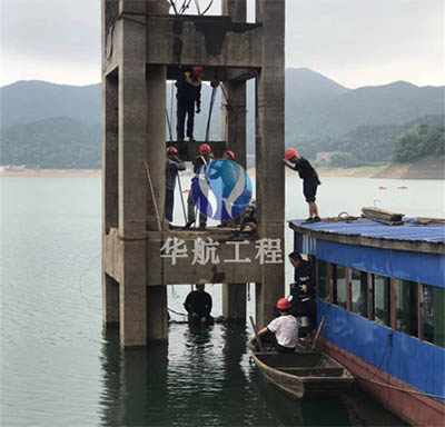 橋樁水下檢測維修施工